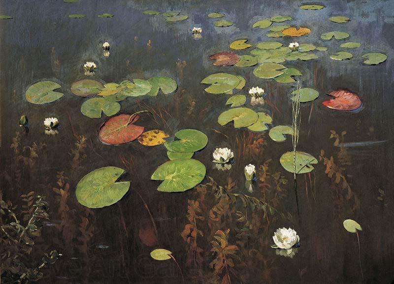 Isaac Levitan Water lilies